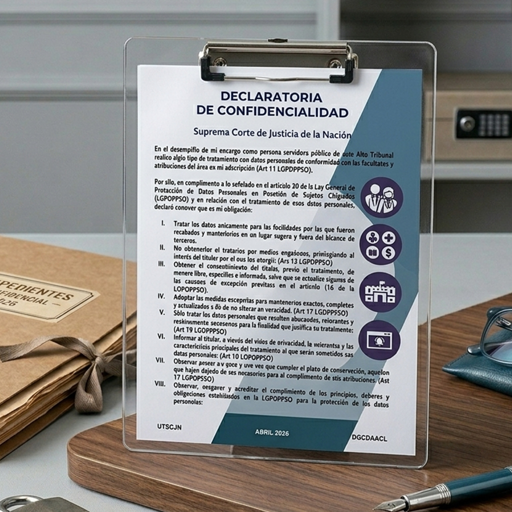Declaratoria de confidencialidad