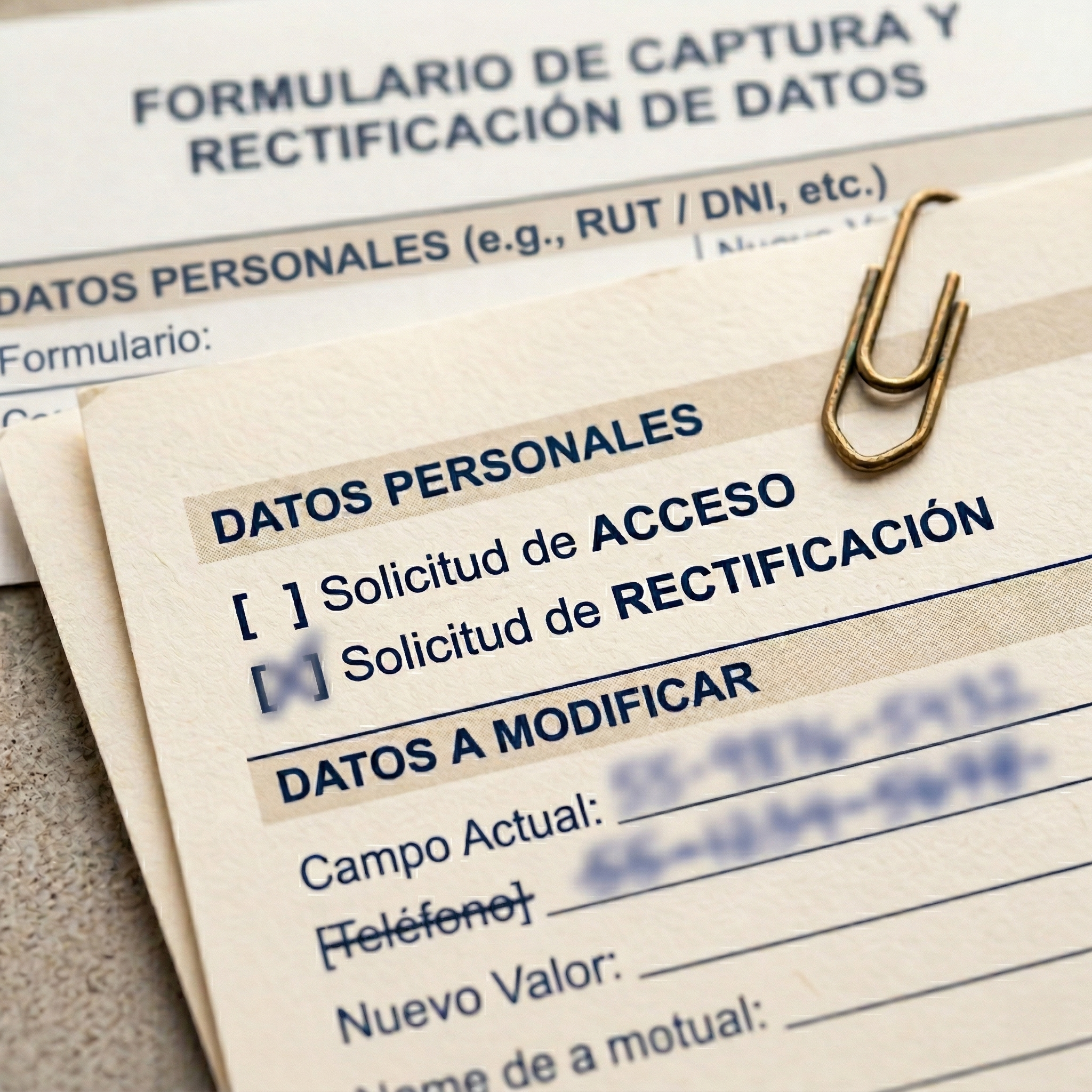 Ejerce tus Derechos ARCO